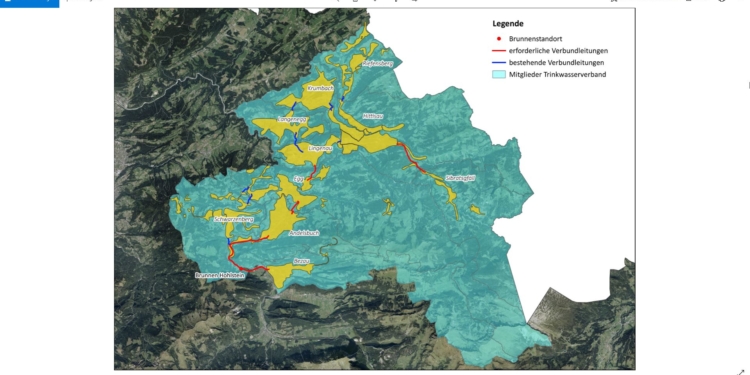 Symbolbild: Vorarlbergs Trinkwassergebiete
