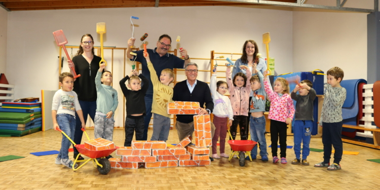 Spatenstich Kindergarten Riedteilweg © Stadt Feldkirch