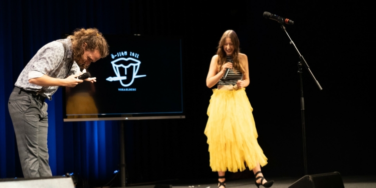 Samuel B. Rhomberg und Ines Strohmaier. Foto: TAS