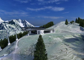 Rendering Bergstation Loischkopfbahn