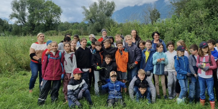 bekämpfung im Natura 2000-Gebiet Bangs-Matschels © Stadt Feldkirch