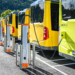 Zehn 160-kW-Ladepunkte sowie ein 1-Megawatt-Trafo garantieren, dass die neue E-Flotte von NIGGBUS ihre Fahrgäste pünktlich und umweltschonend ans Ziel bringt. Foto: Udo Mittelberger