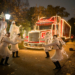 Der Coca-Cola-Weihnachtstruck. Foto: Fabian Skala