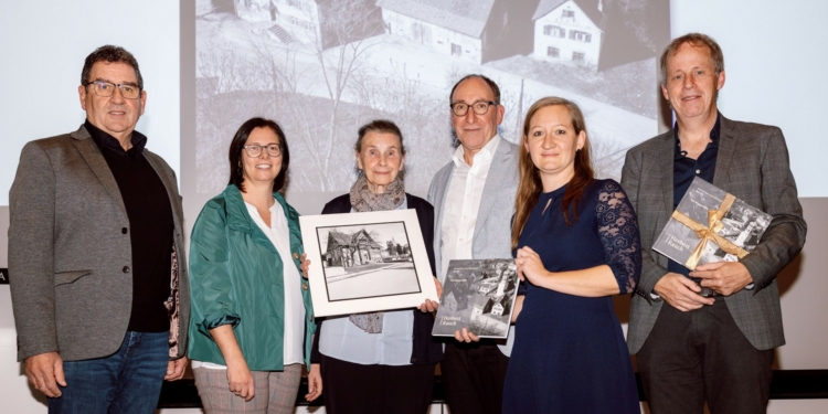 Buchpräsentation. Foto: Gemeinde Rankweil/Kevin Zimmermann