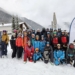 Die Teilnehmer des Lawinenkurses im Skigebiet Brand. Foto: Verein