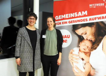 Dr. Fabienne Forster und Netzwerk-Familie-Leiterin Marie Schübl vom Vorarlberger Kinderdorf. Fotos: Kinderdorf