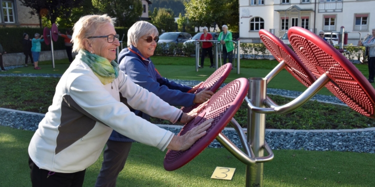 Im Frühjahr startet das Zirkeltraining im Bewegungspark © Marktgemeinde Rankwei/Iris Loacker