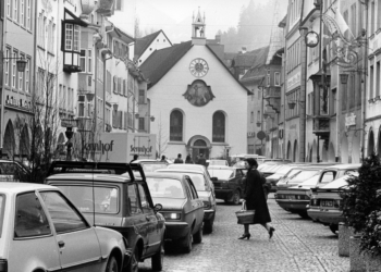 Die Feldkircher Marktgasse einst. Fotos: Nikolaus Walter